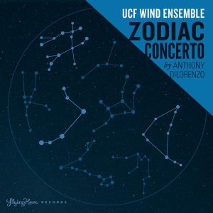 Album cover for Zodiac Concerto by UCF Wind Ensemble